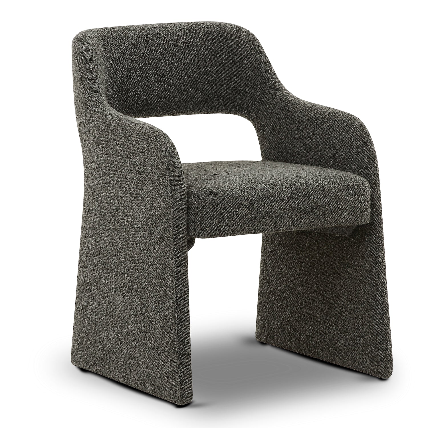 Chios Dining Chair | Juniper Green Boucle 