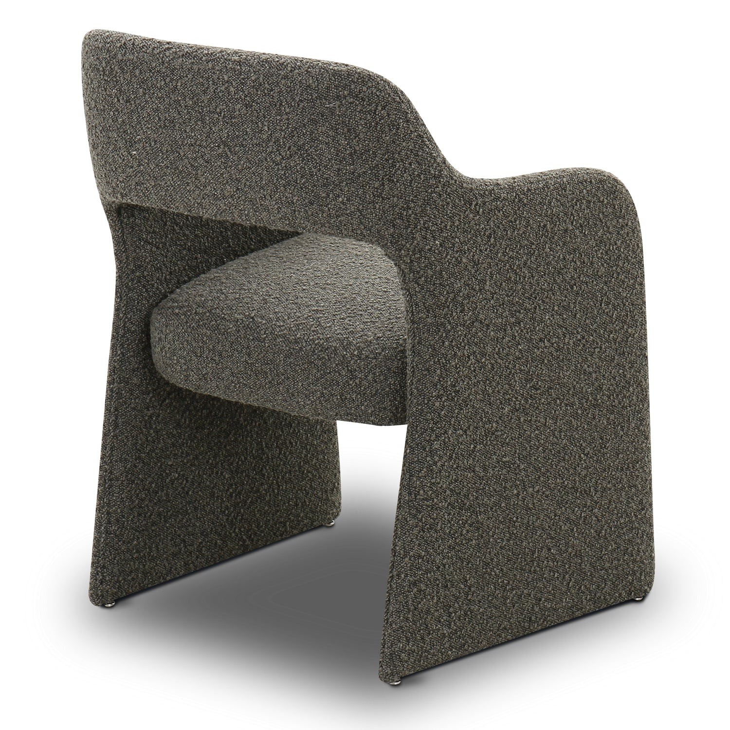 Chios Dining Chair | Juniper Green Boucle 