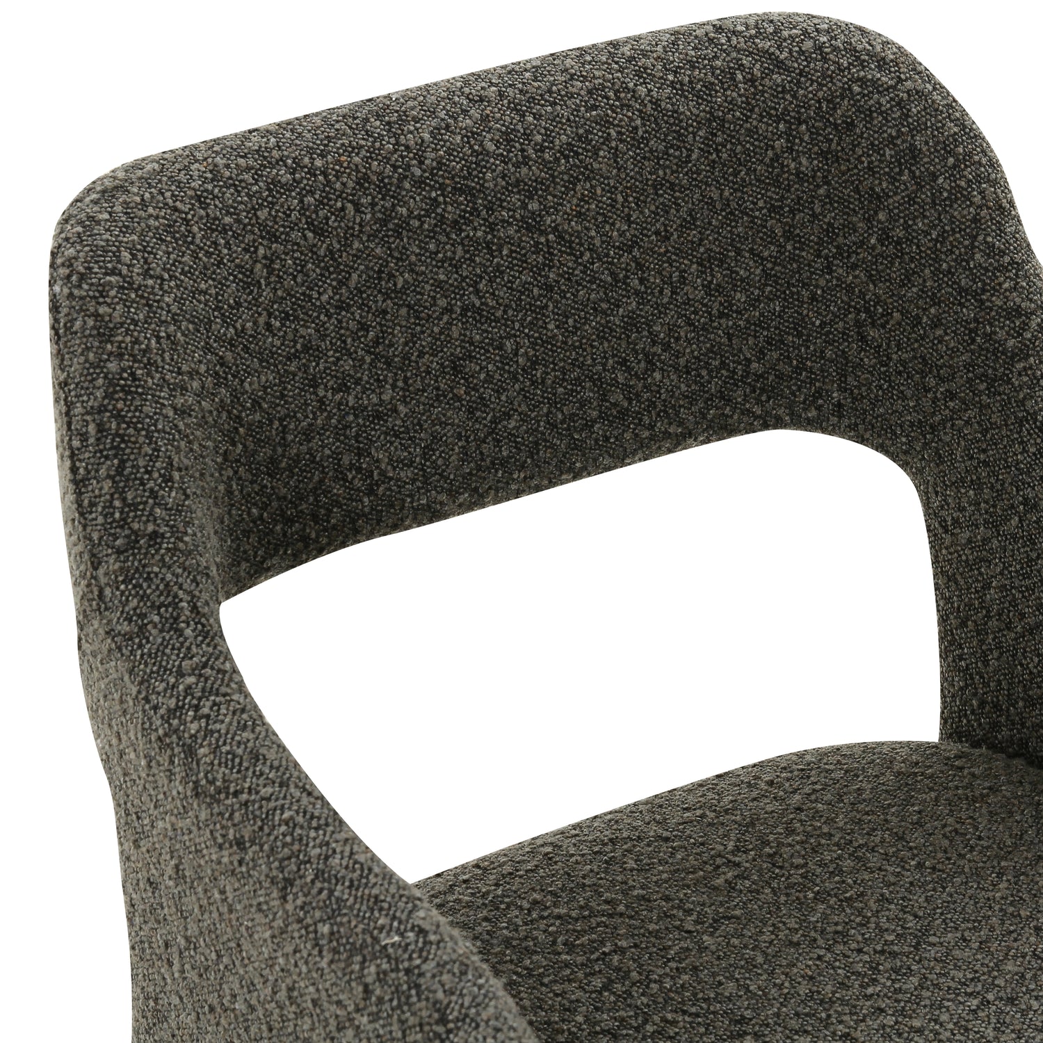 Chios Dining Chair | Juniper Green Boucle 