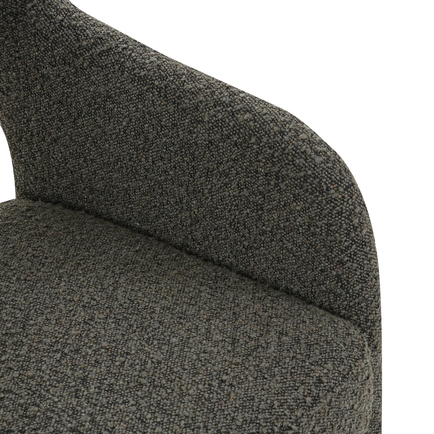 Chios Dining Chair | Juniper Green Boucle