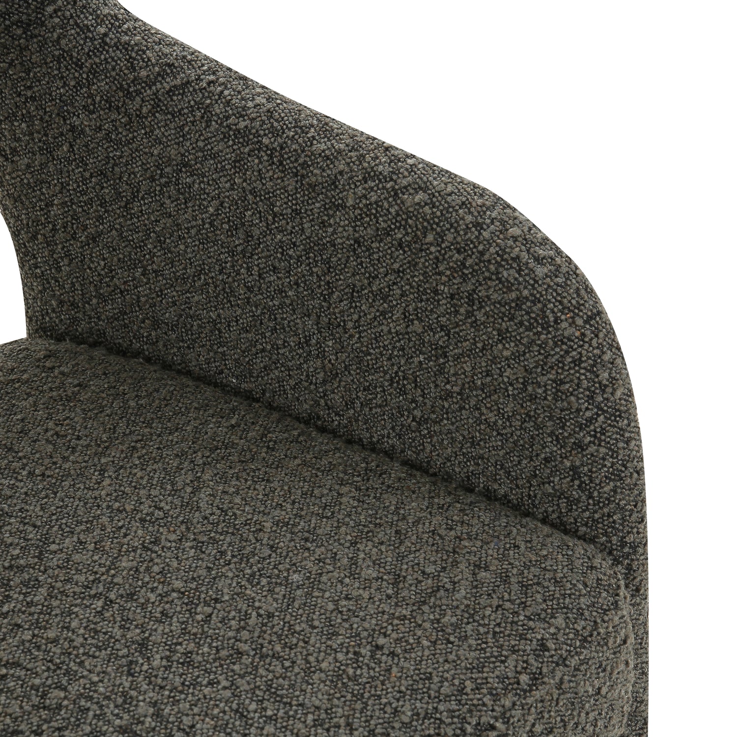 Chios Dining Chair | Juniper Green Boucle 
