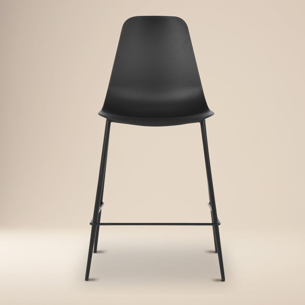 Isla Counter Height Stool | Black | Set of 3