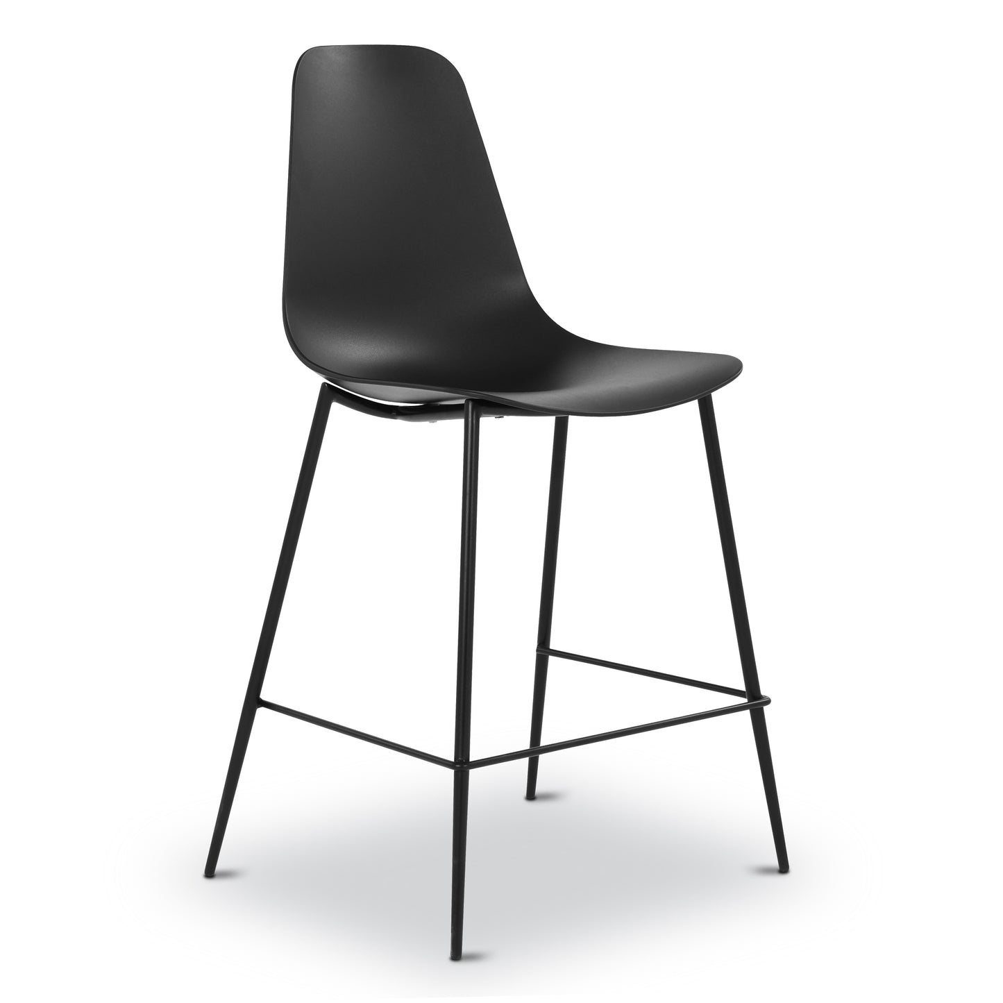 Isla Counter Height Stool | Black | Set of 3