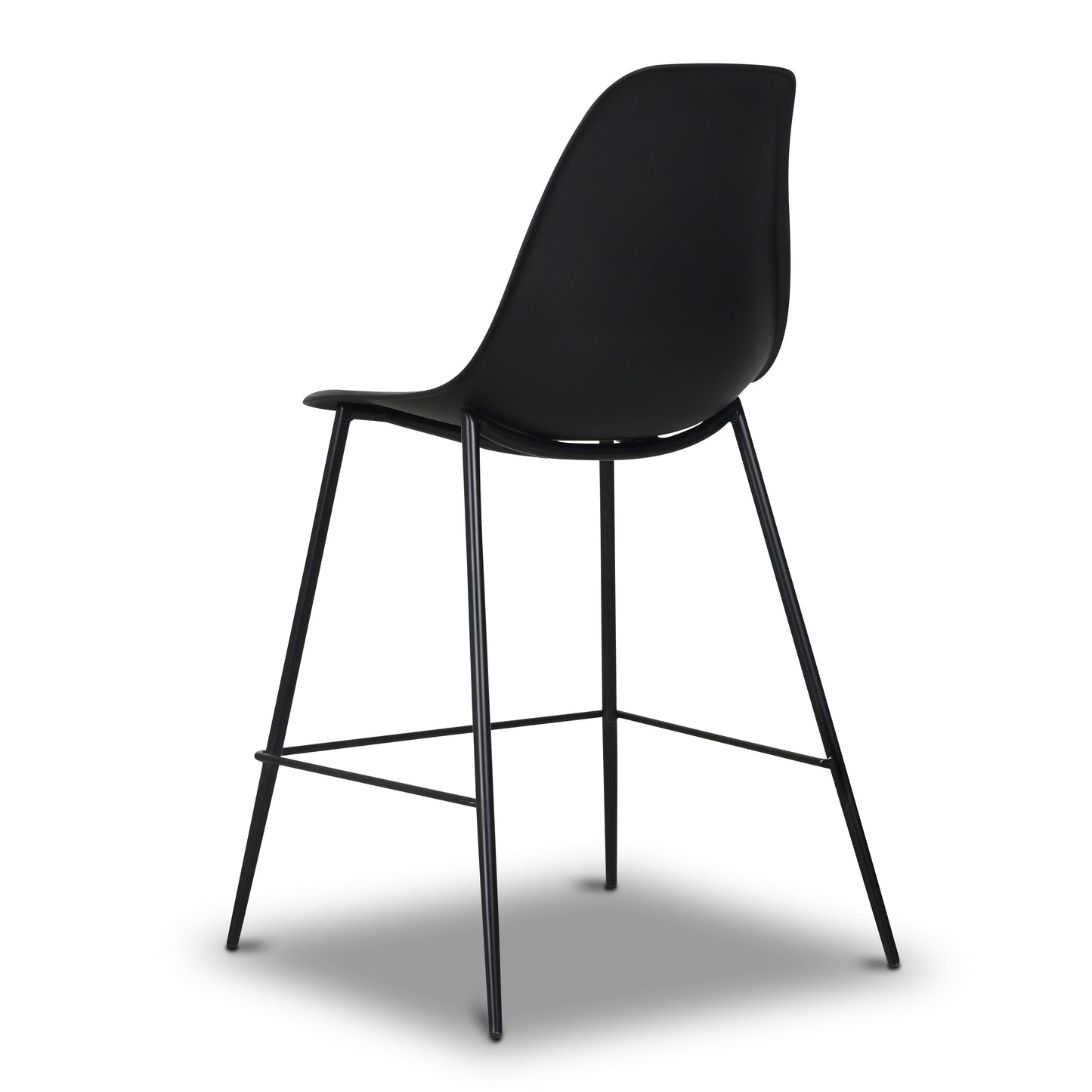 Isla Counter Height Stool | Black | Set of 3
