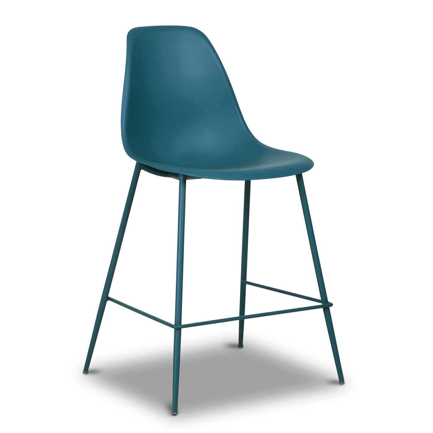 Isla Counter Height Stool | Ocean Teal | Set of 3