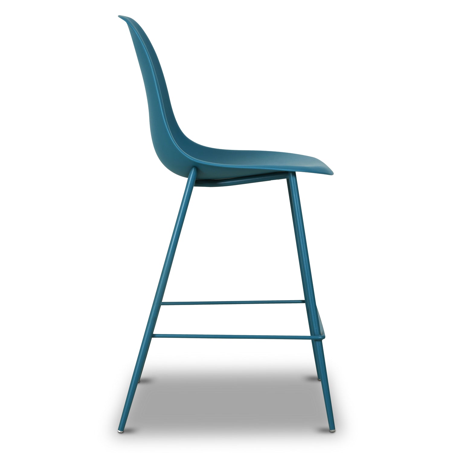 Isla Counter Height Stool | Ocean Teal | Set of 3 