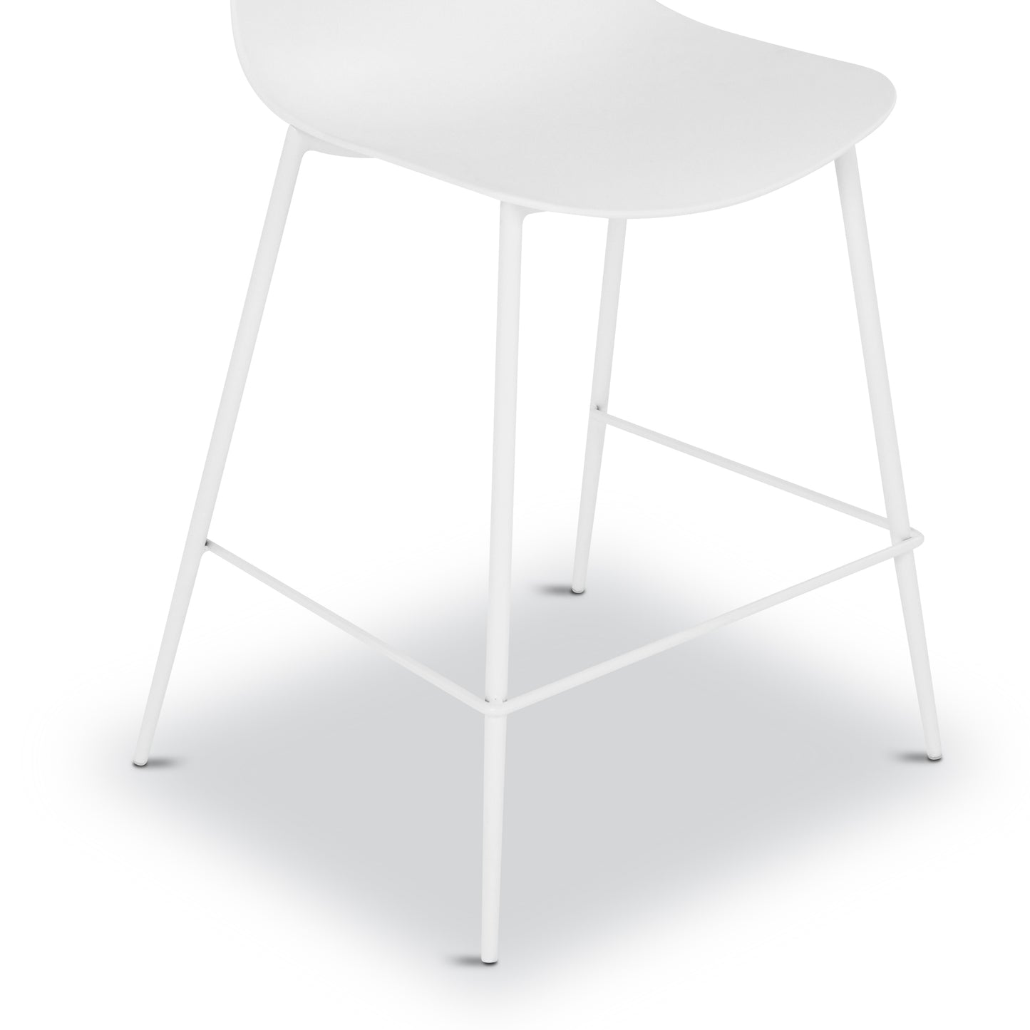 Isla Counter Height Stool | White | Set of 3