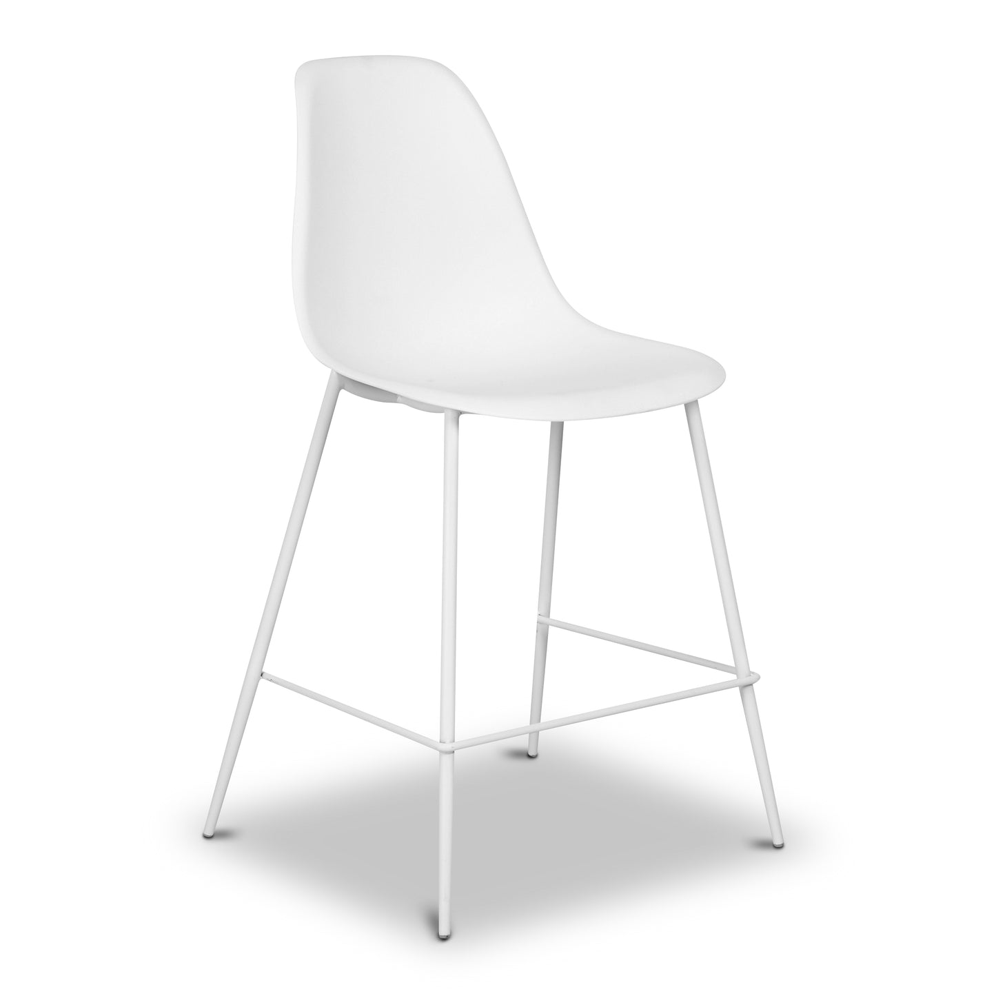 Isla Counter Height Stool | White | Set of 3