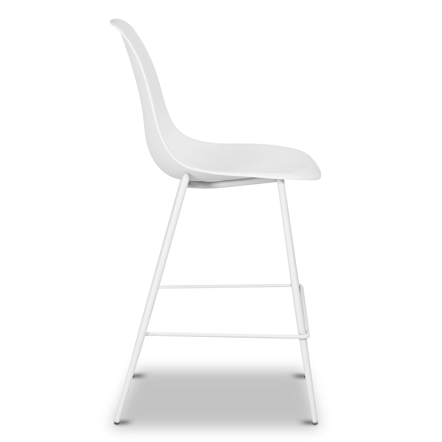 Isla Counter Height Stool | White | Set of 3 