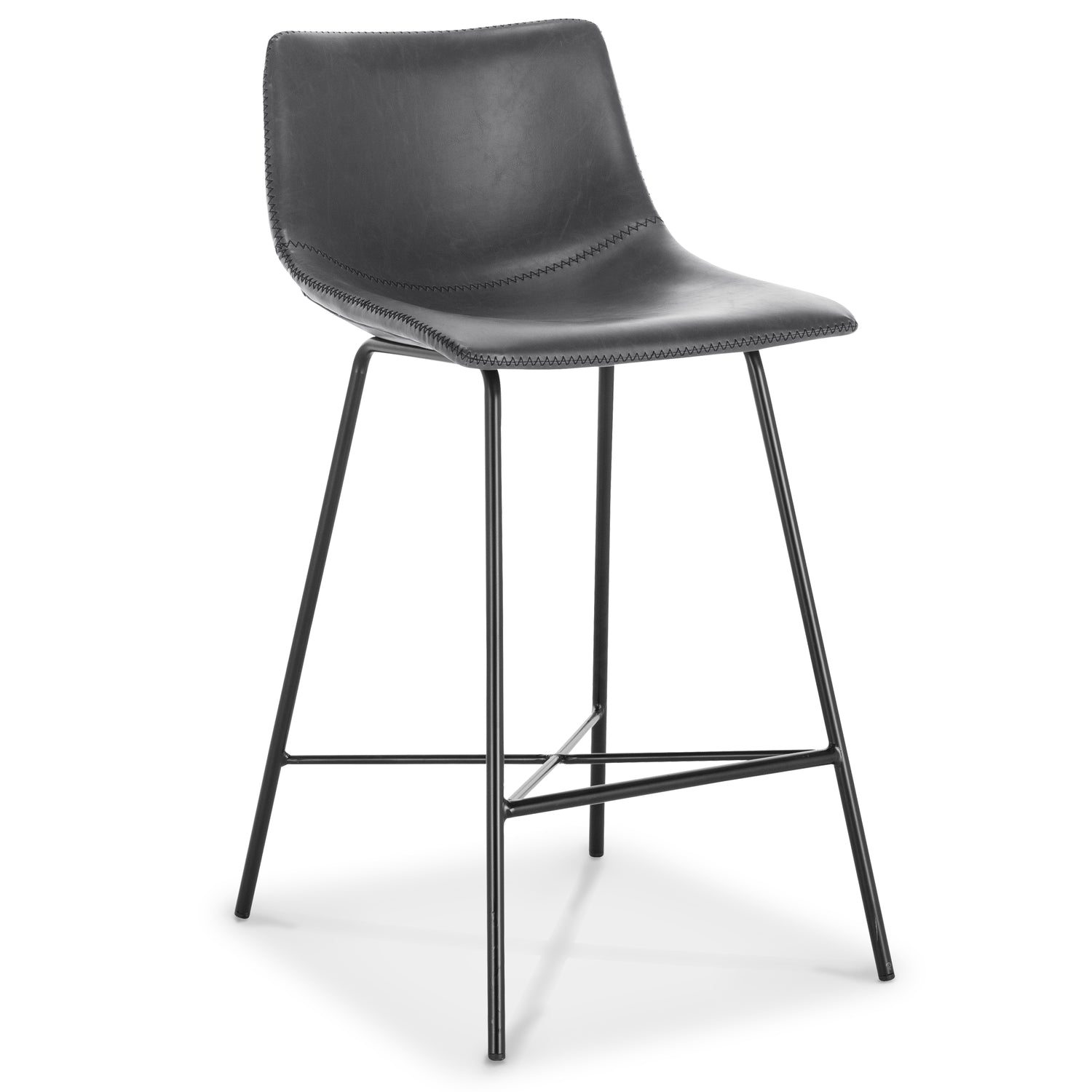 Paxton 24” Counter Height Stool | Grey | Set of 2 