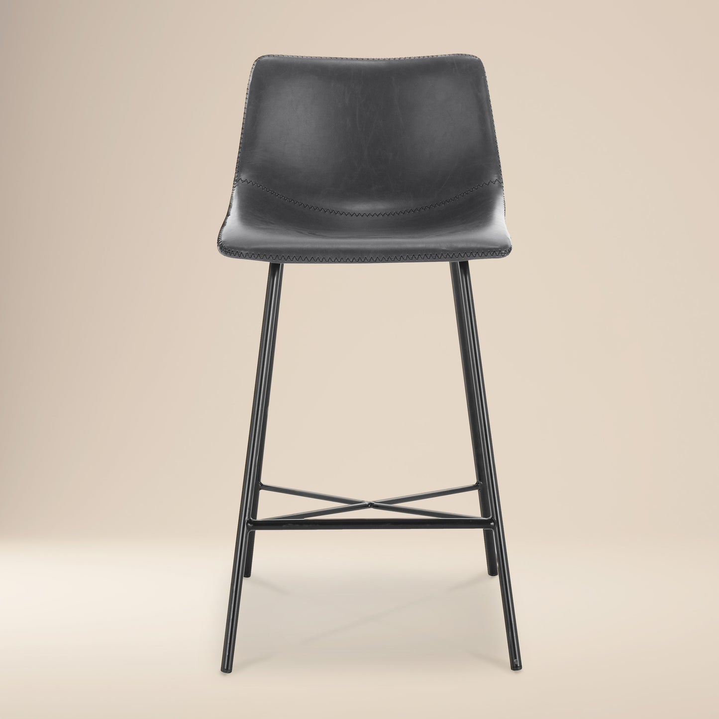 Paxton 24” Counter Height Stool | Grey | Set of 3