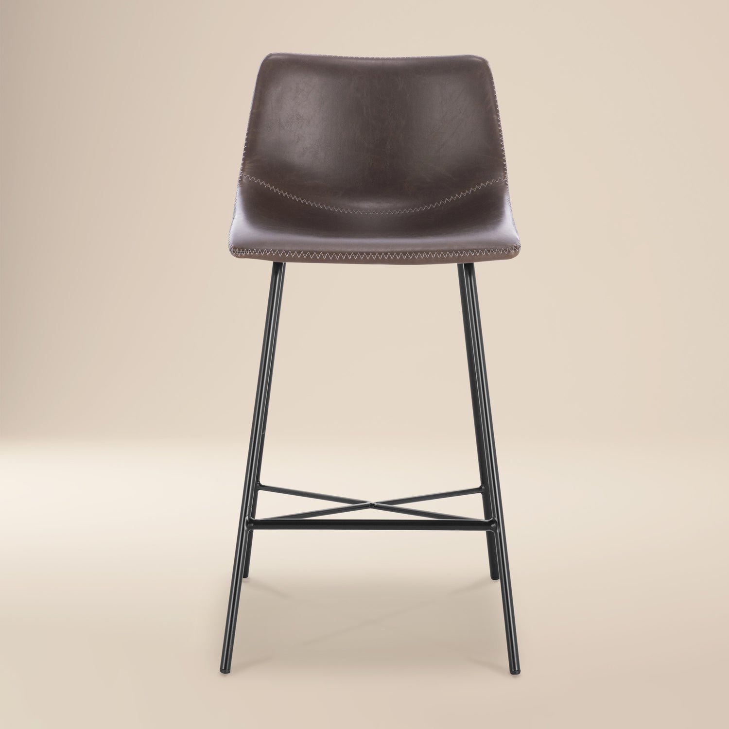 Paxton 24” Counter Height Stool | Brown | Set of 3 