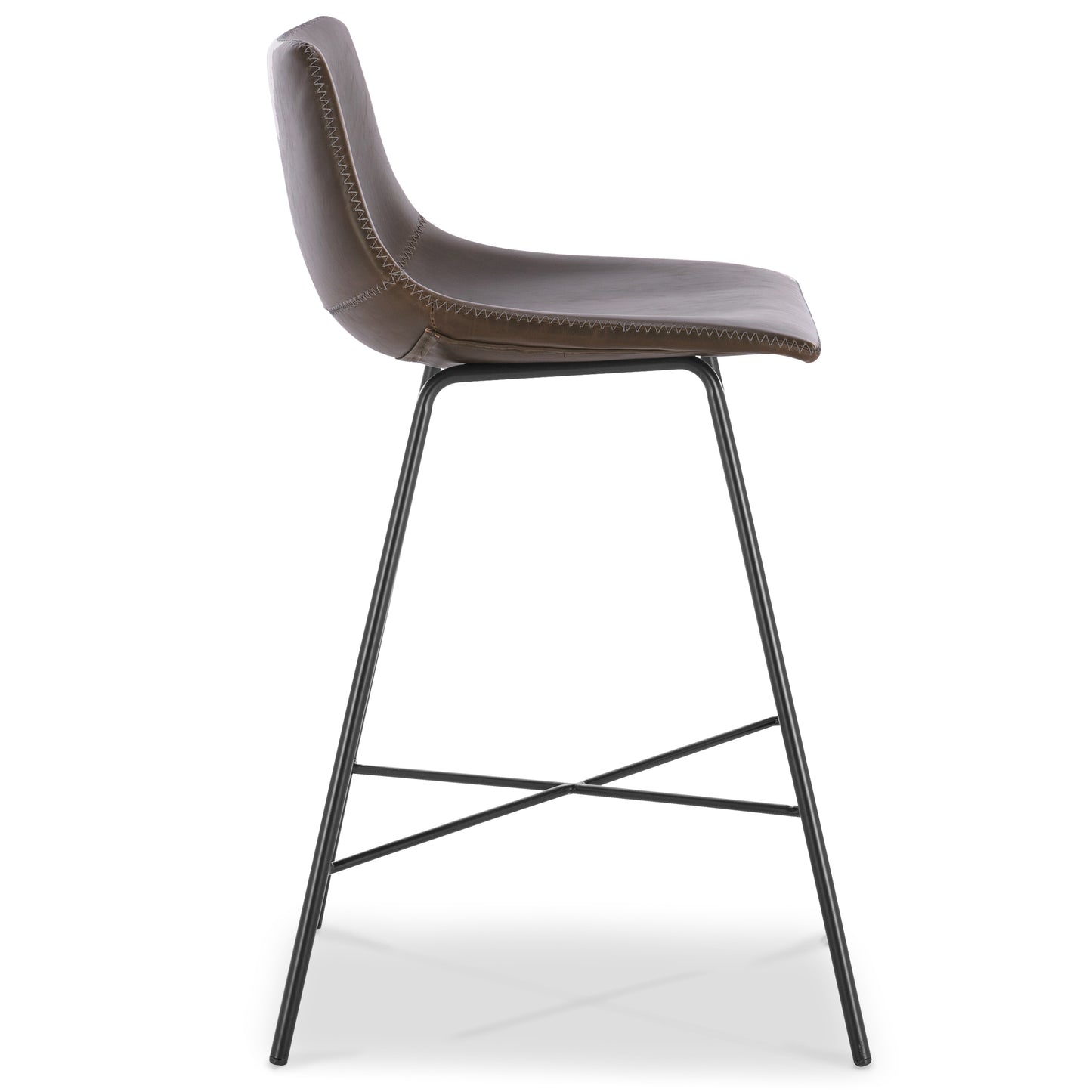 Paxton 24” Counter Height Stool | Brown | Set of 2