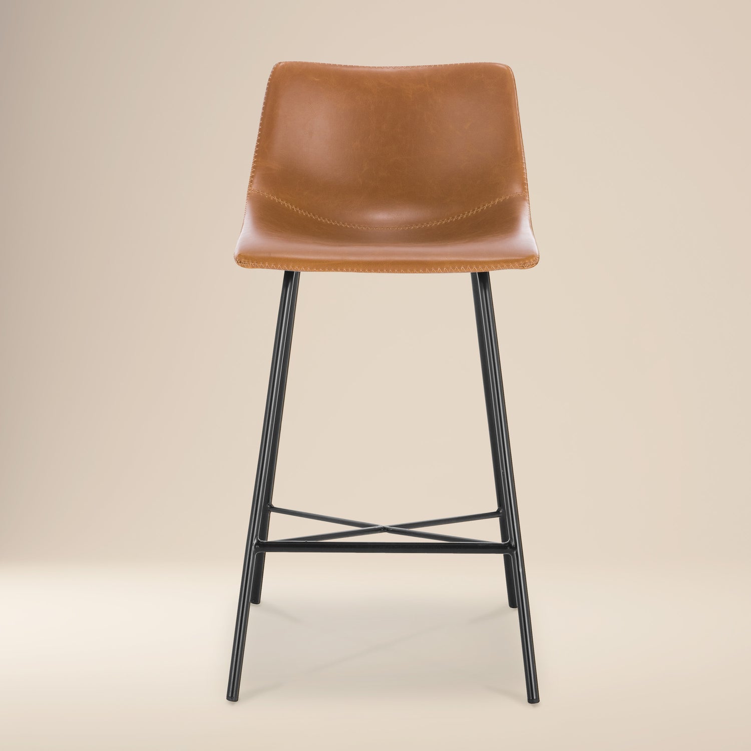 Paxton 24” Counter Height Stool | Tan | Set of 3 