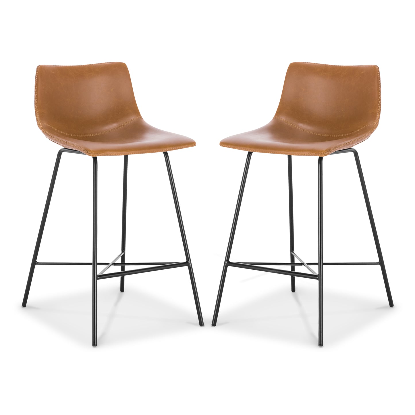 Paxton 24” Counter Height Stool | Tan | Set of 2
