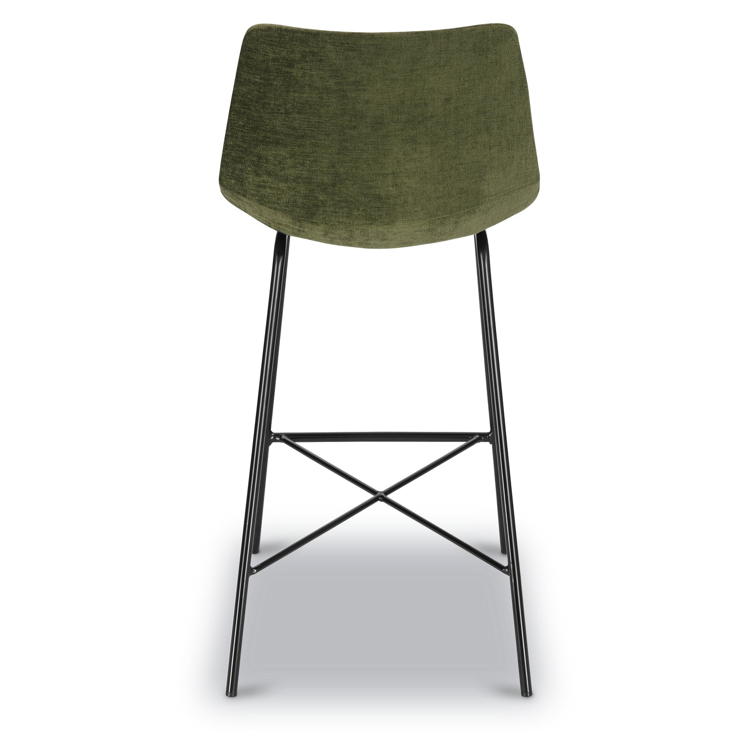 Paxton 24” Velvet Counter Stool | Distressed Green | Set of 3 