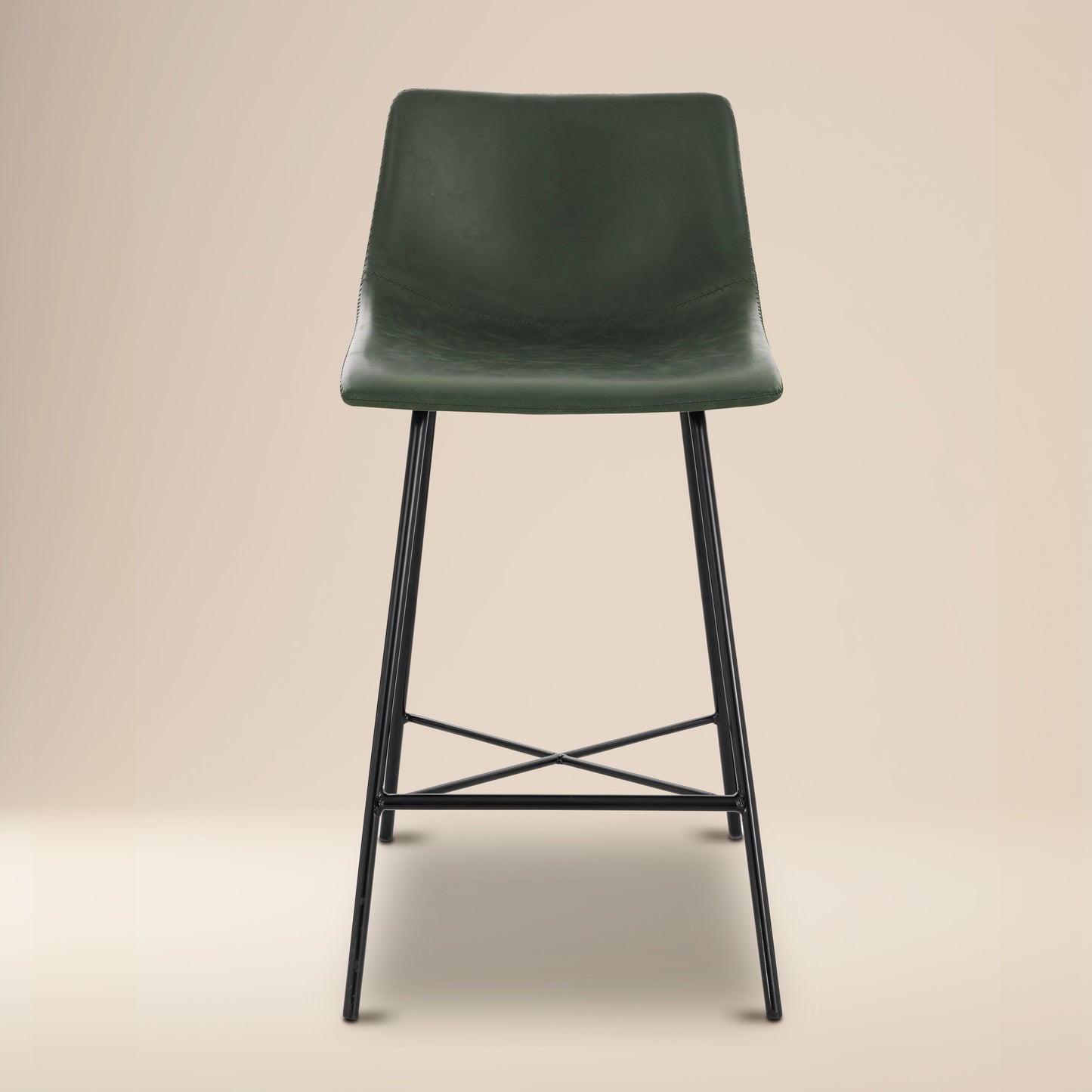 Paxton 24” Counter Height Stool | Ivy Green | Set of 3