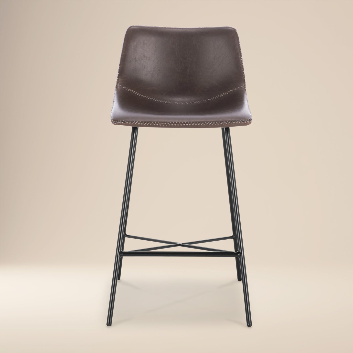 Paxton 24” Counter Height Stool | Brown | Set of 2