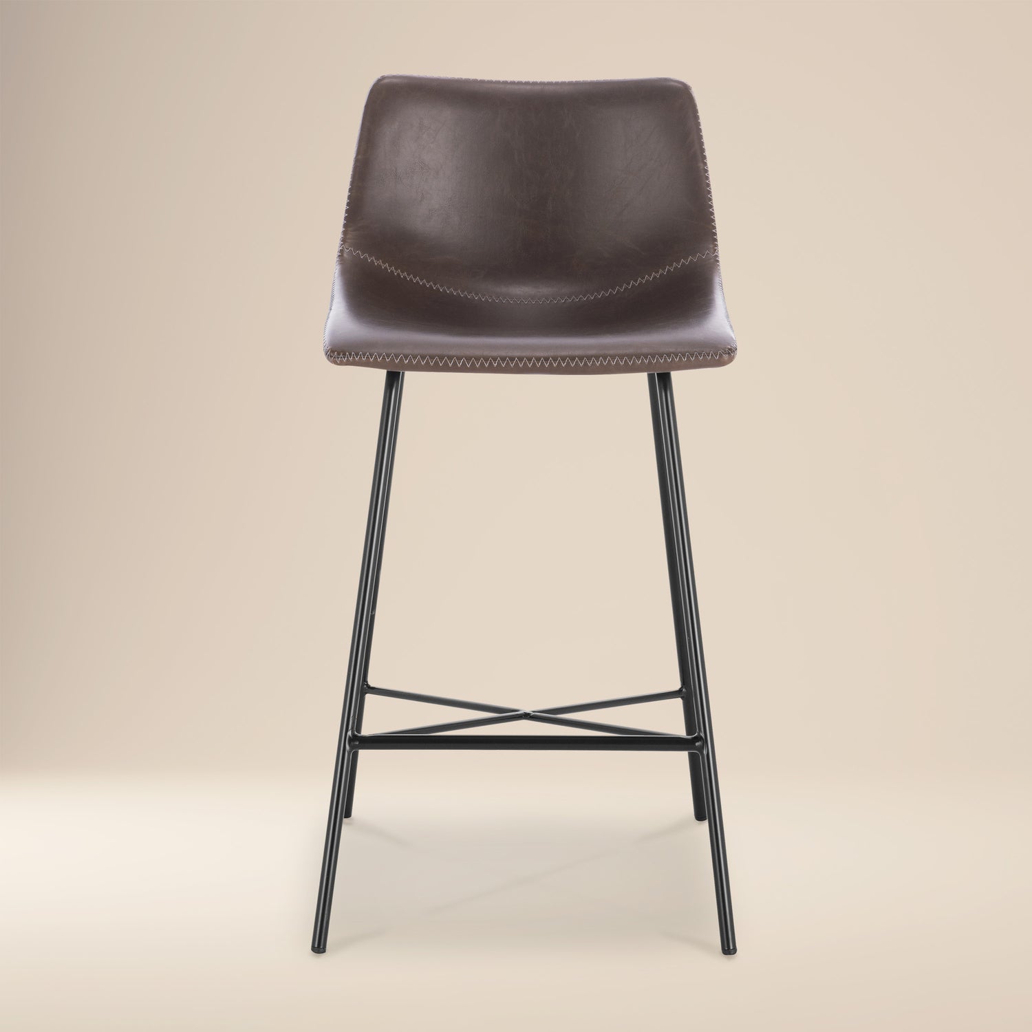 Paxton 24” Counter Height Stool | Brown | Set of 2 