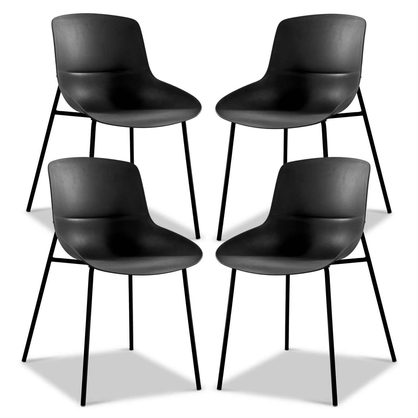 Tofino Dining Chair | Black | Set of 4