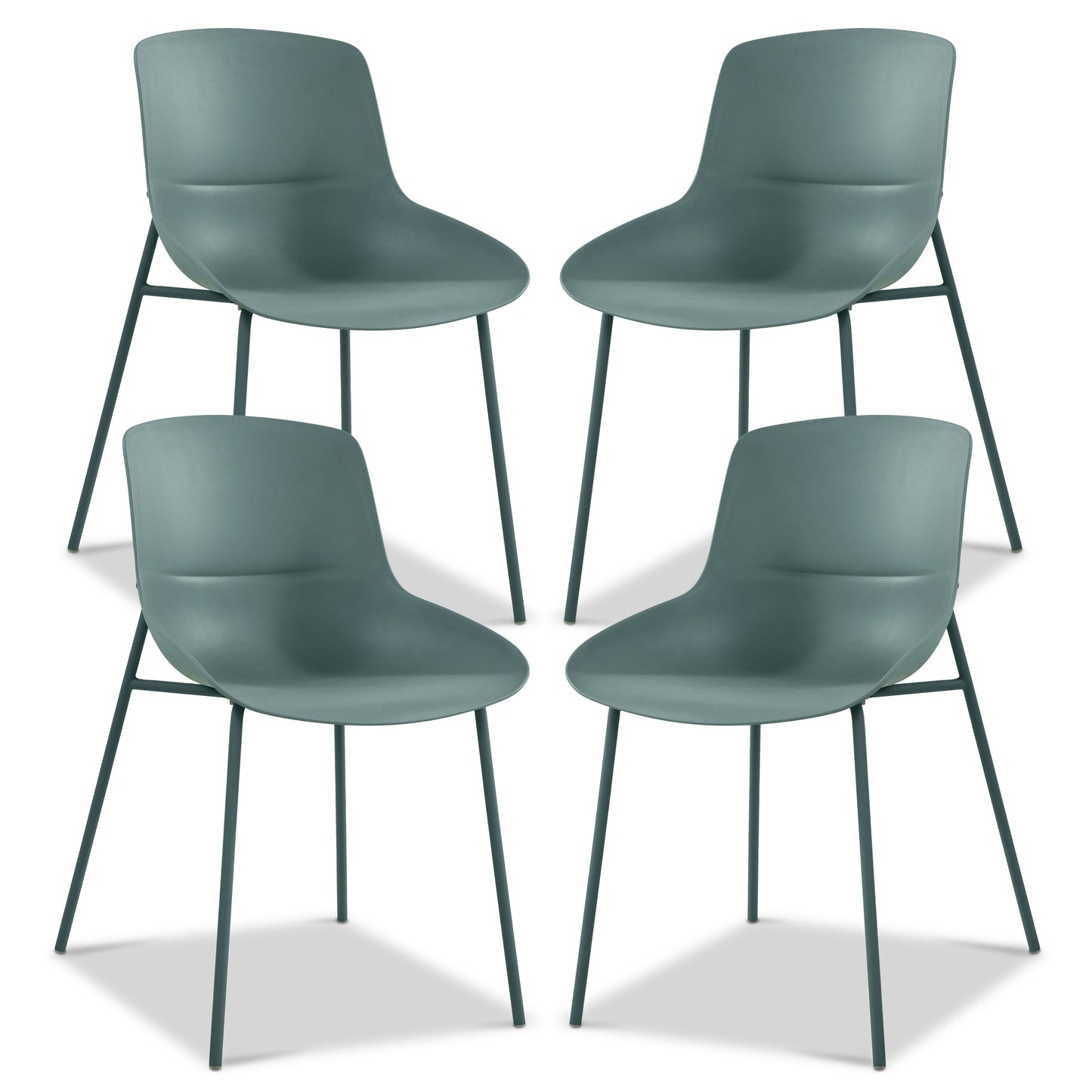 Tofino Dining Chair | Thyme Green | Set of 4