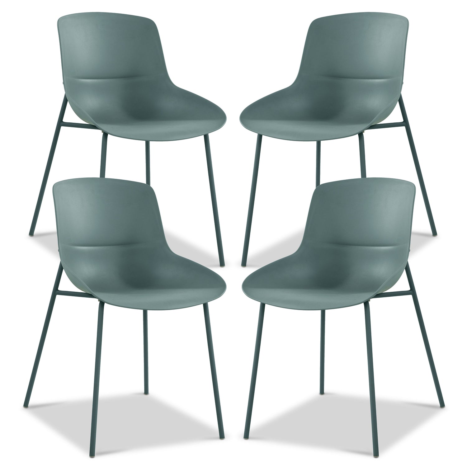 Tofino Dining Chair | Thyme Green | Set of 4 