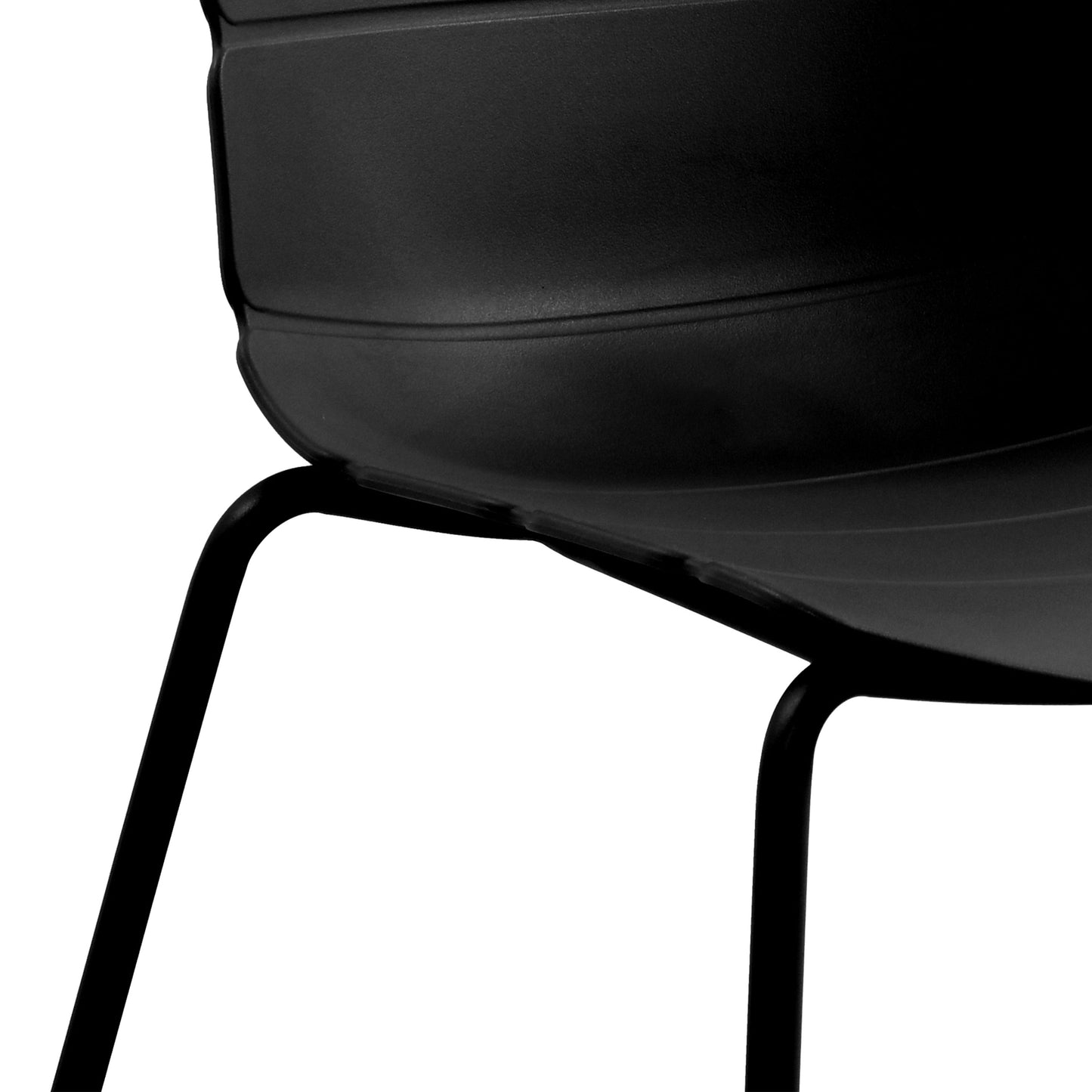Corfu Dining Chair | Black | Set of 4