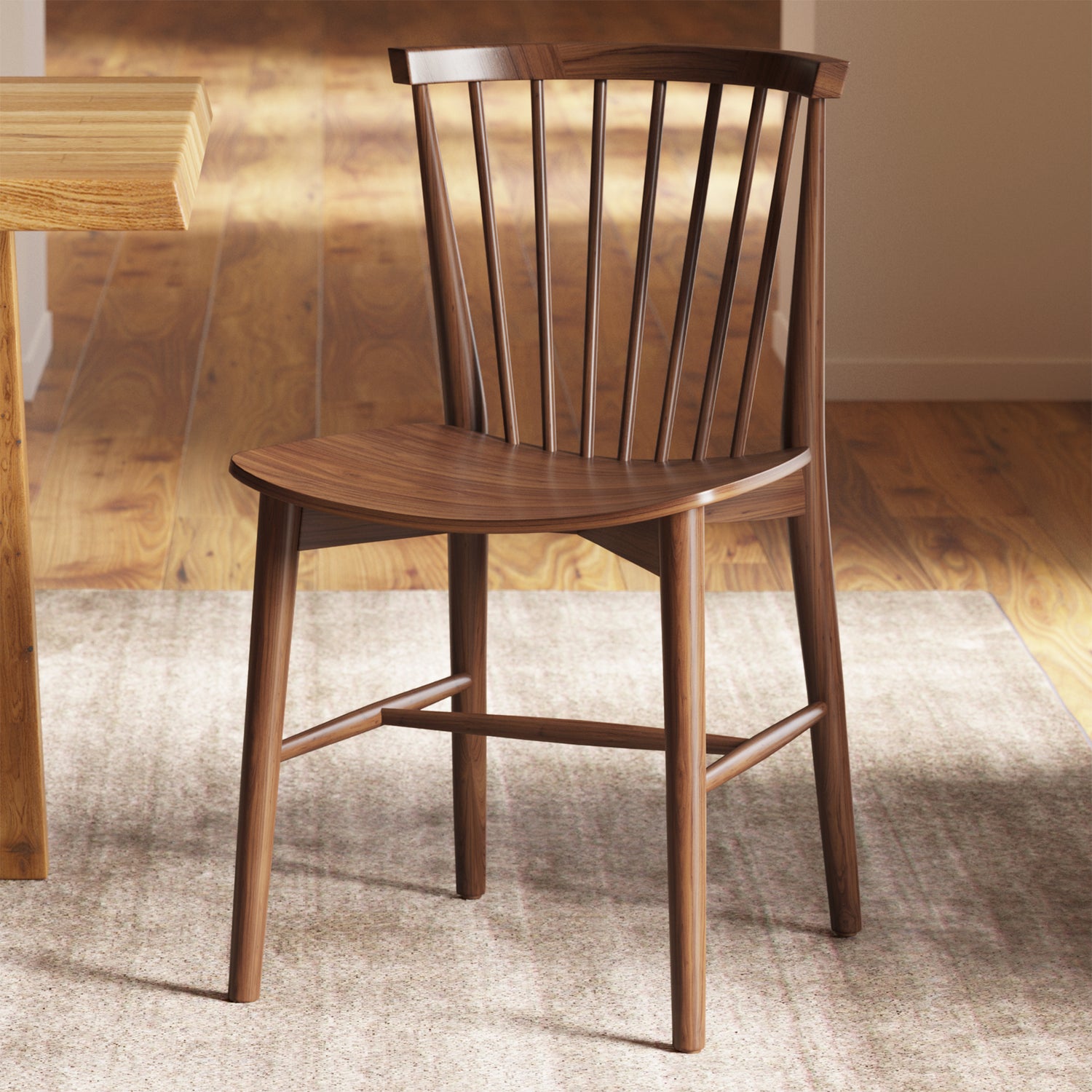 Ligna Dining Chair | Walnut lifestyle_image
