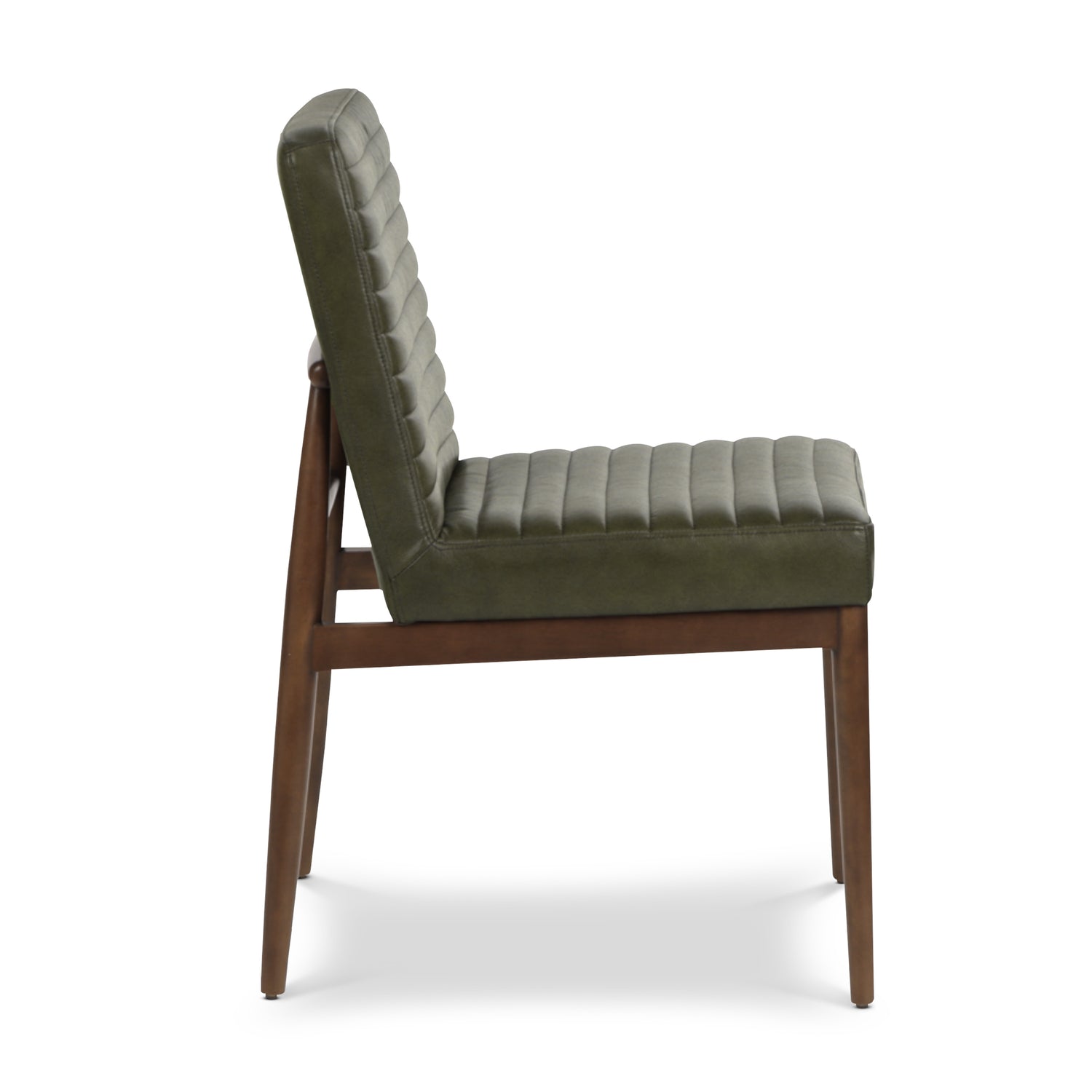 Nivo Leather Dining Chair | Antique Green 