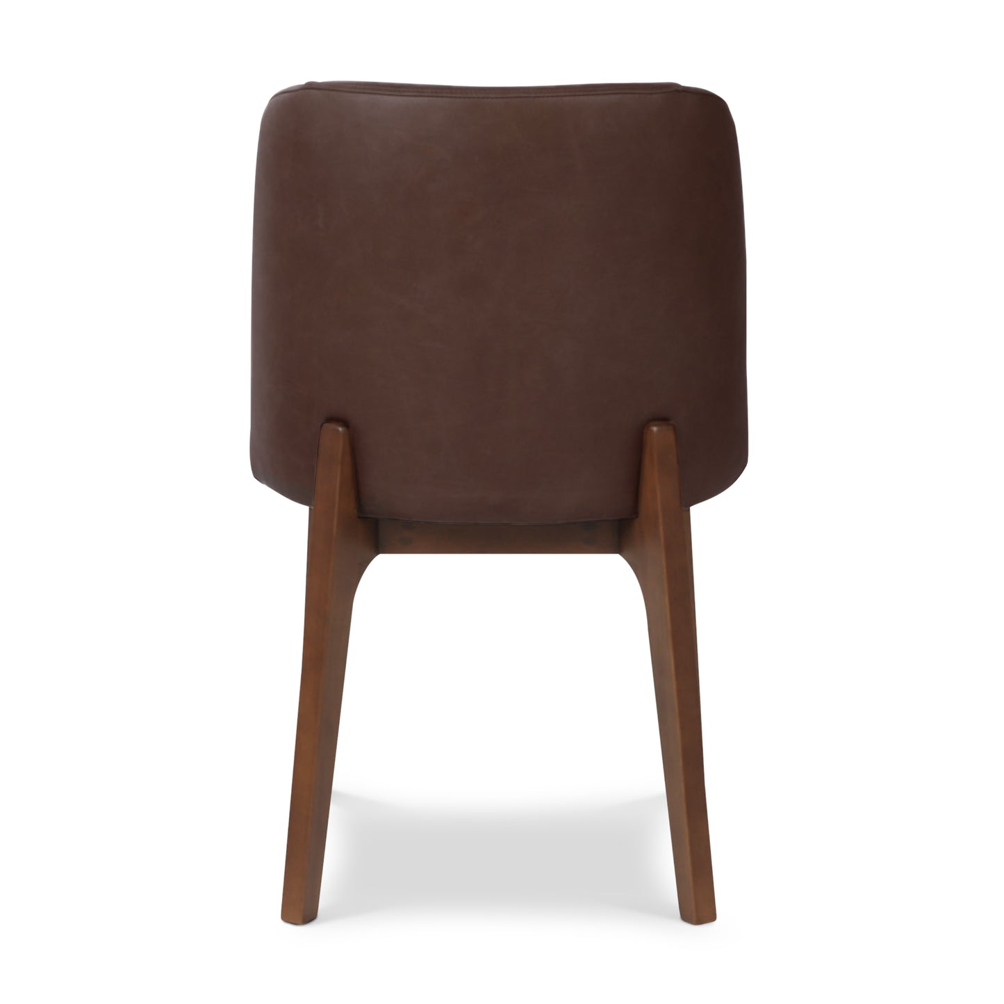 Fawn Leather Dining Chair | Antique Brown