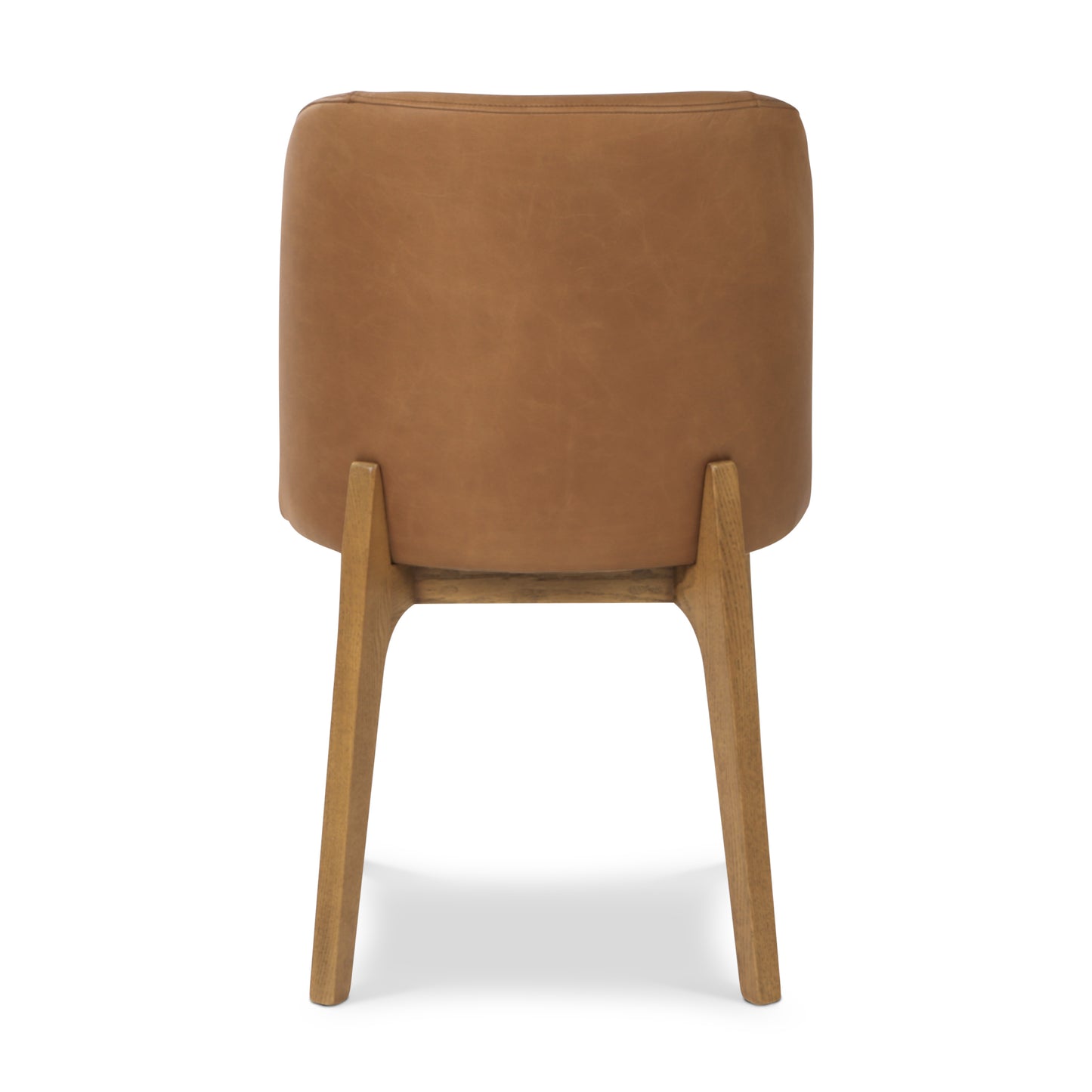 Fawn Leather Dining Chair | Waxed Tan