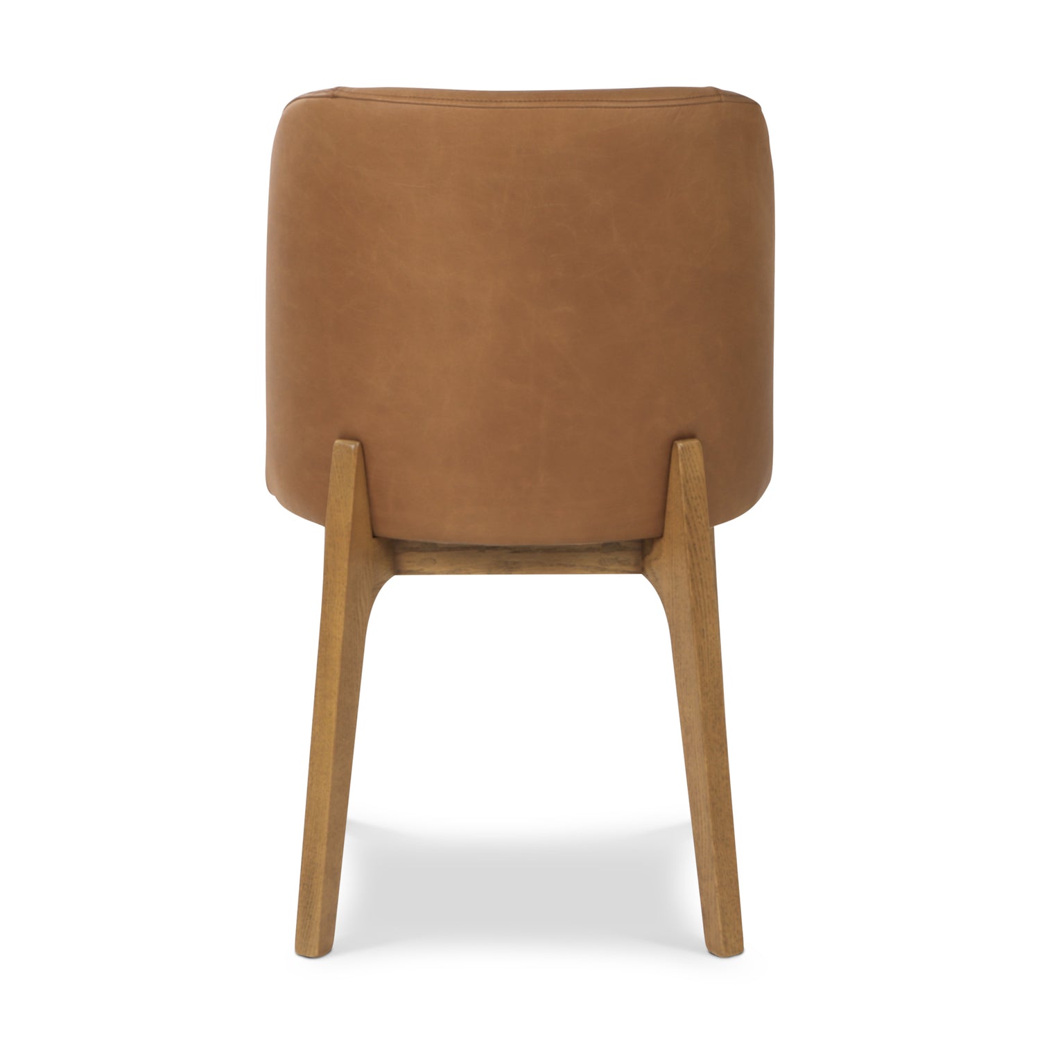 Fawn Leather Dining Chair | Waxed Tan 