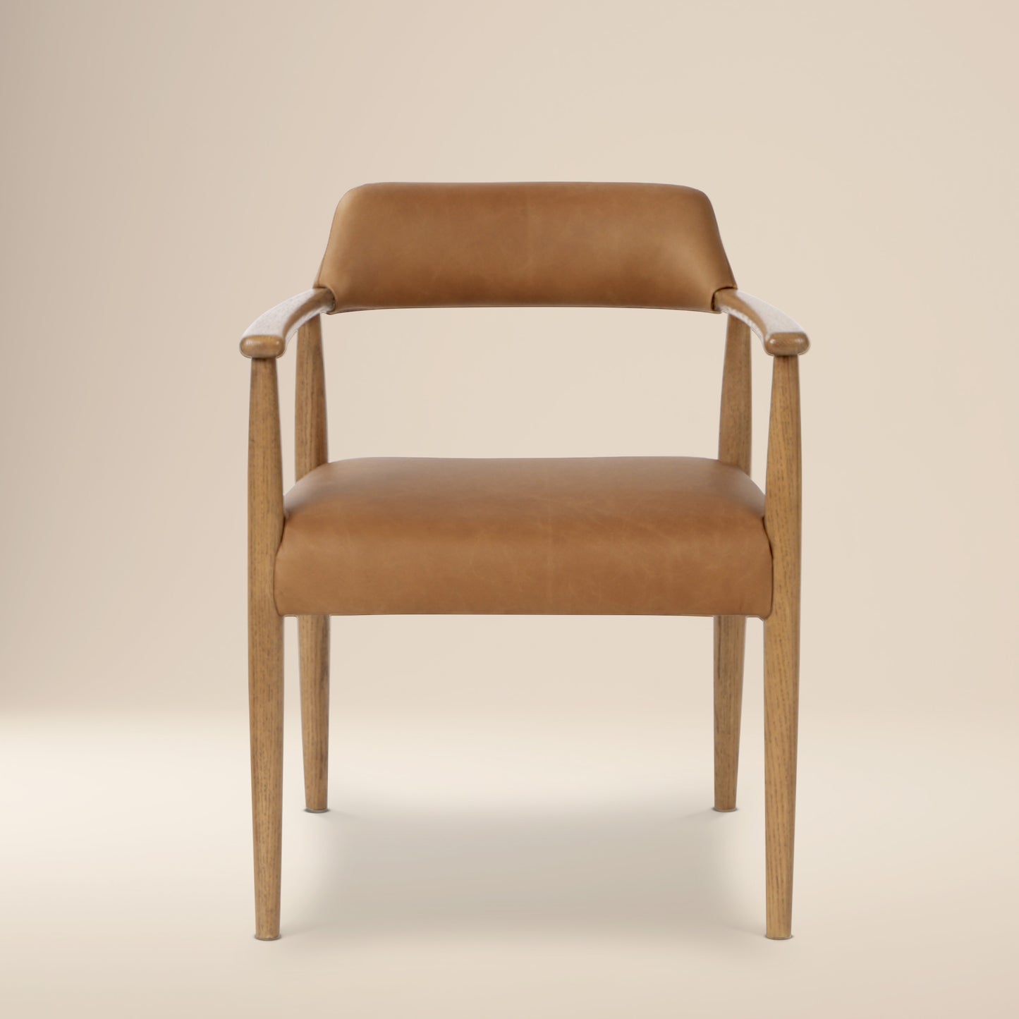 Sento Leather Dining Chair | Waxed Tan