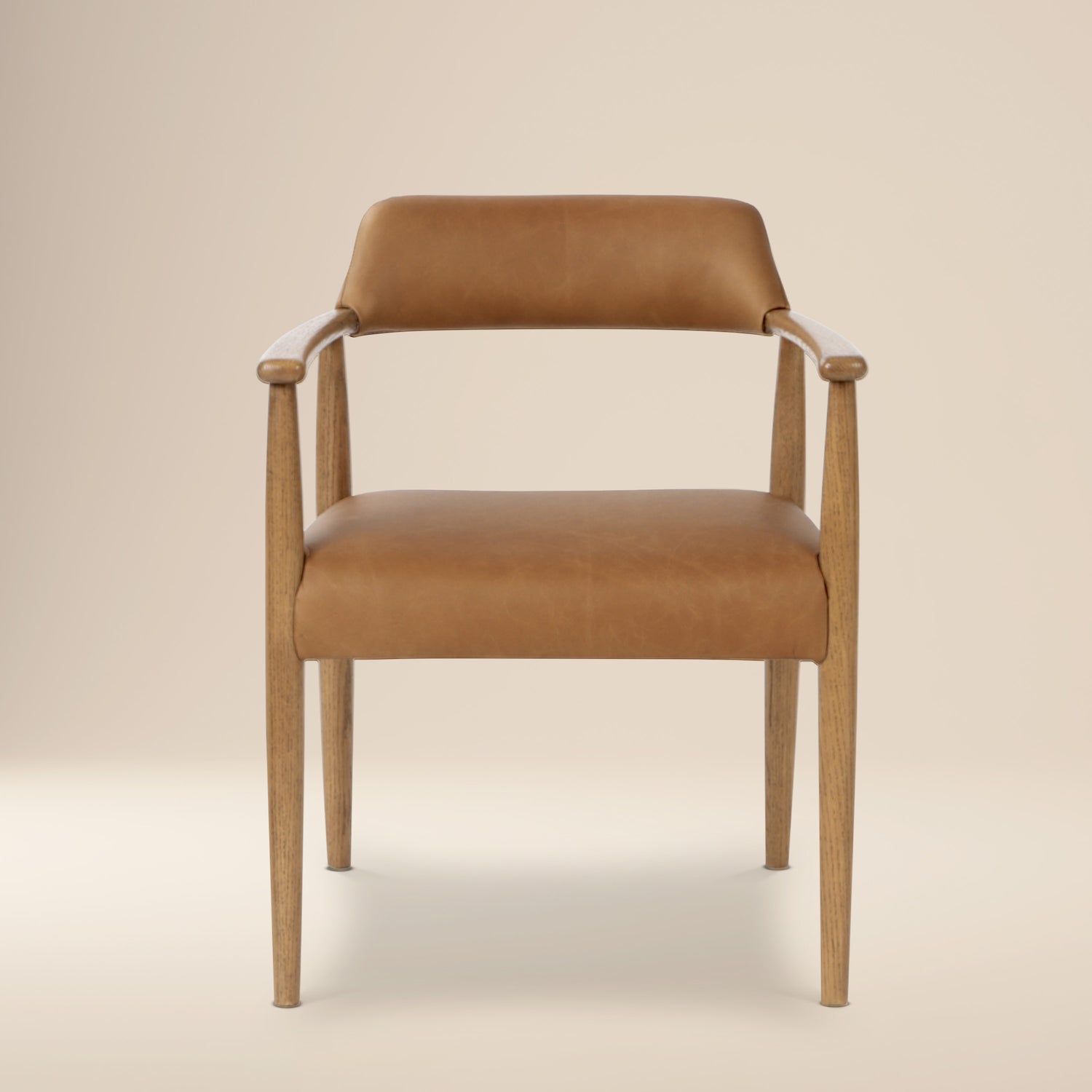 Sento Leather Dining Chair | Waxed Tan 