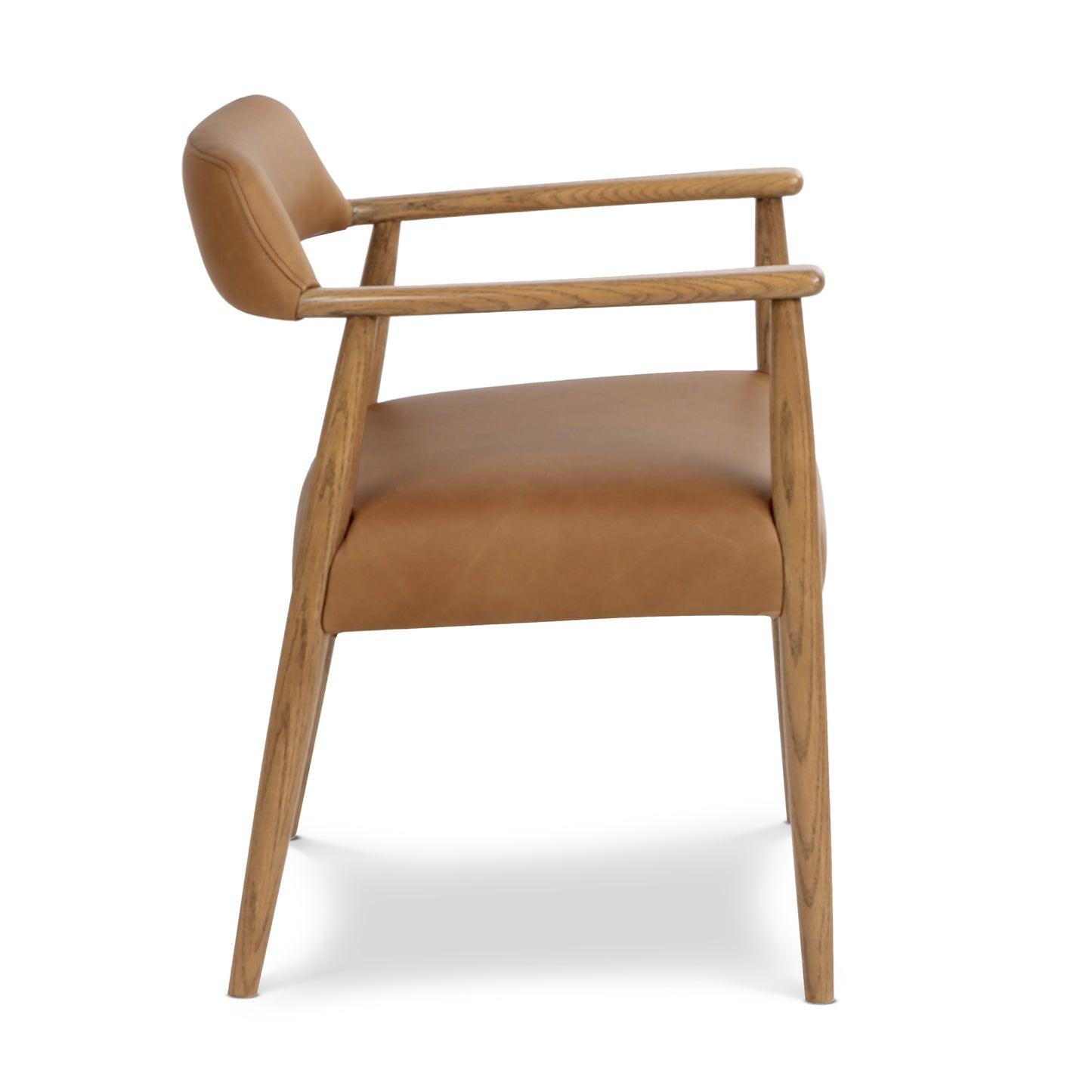 Sento Leather Dining Chair | Waxed Tan