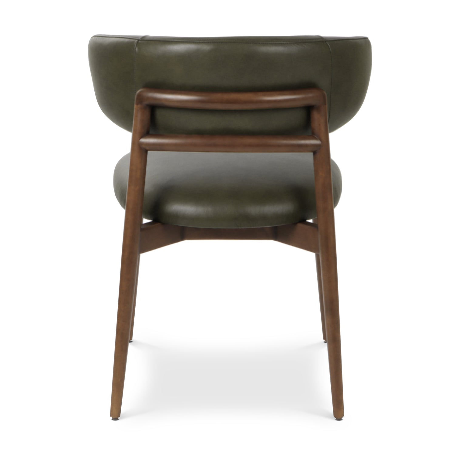 Talon Leather Dining Chair | Antique Green 