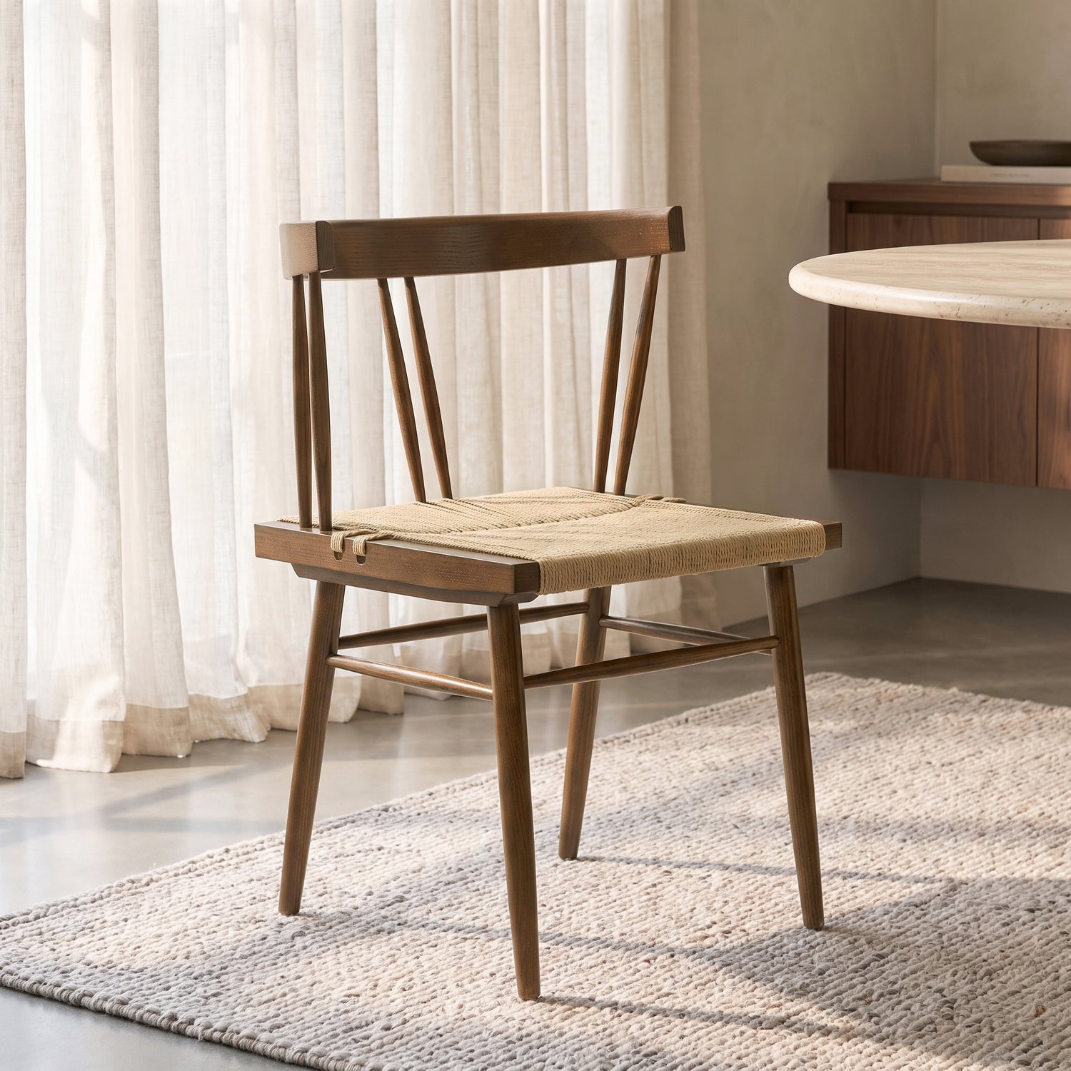 Ferrara Dining Chair | Walnut lifestyle_image