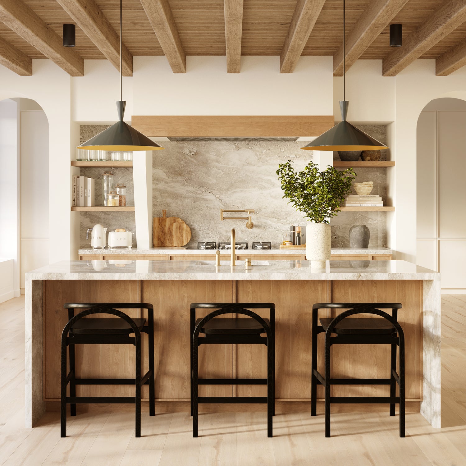 Yokohama Counter Stool | Black 
