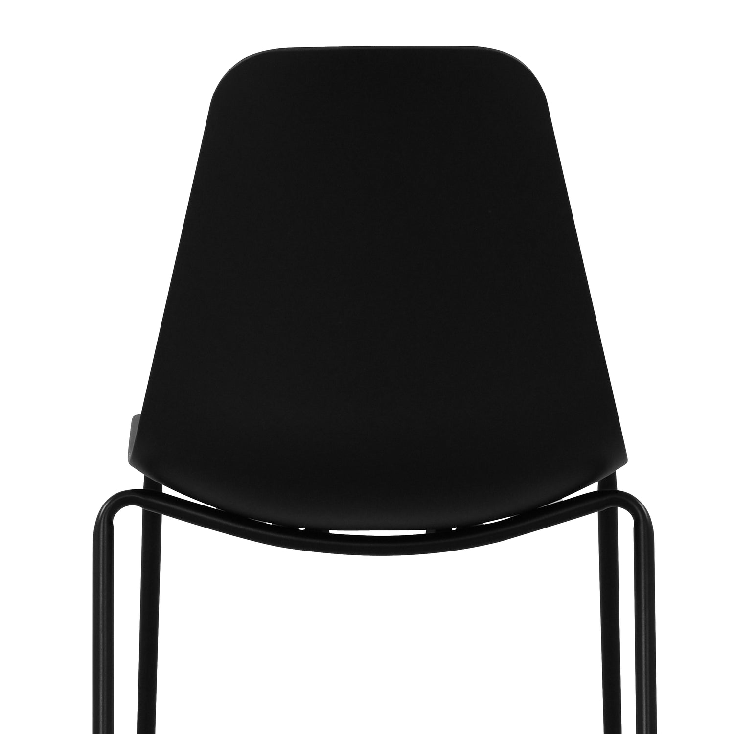 Isla Stackable Dining Chair | Ebony Black | Set of 4 