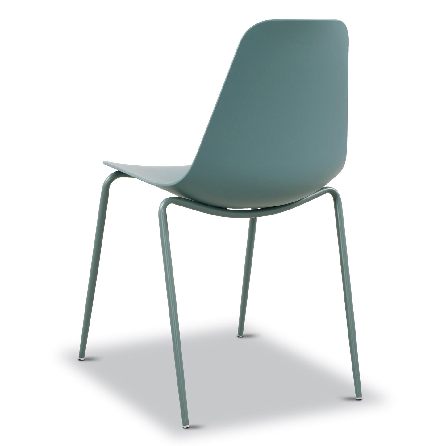 Isla Stackable Dining Chair | Coastal Blue | Set of 4