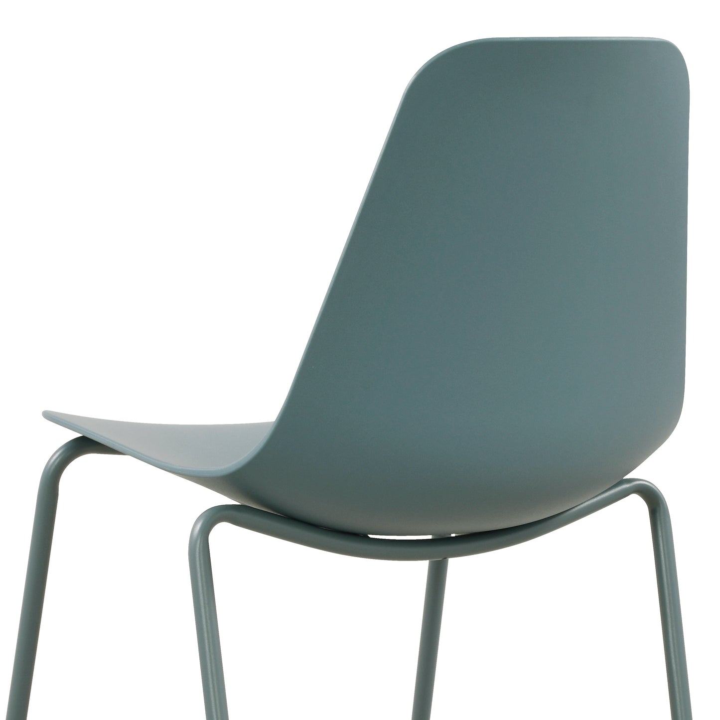 Isla Stackable Dining Chair | Coastal Blue | Set of 4