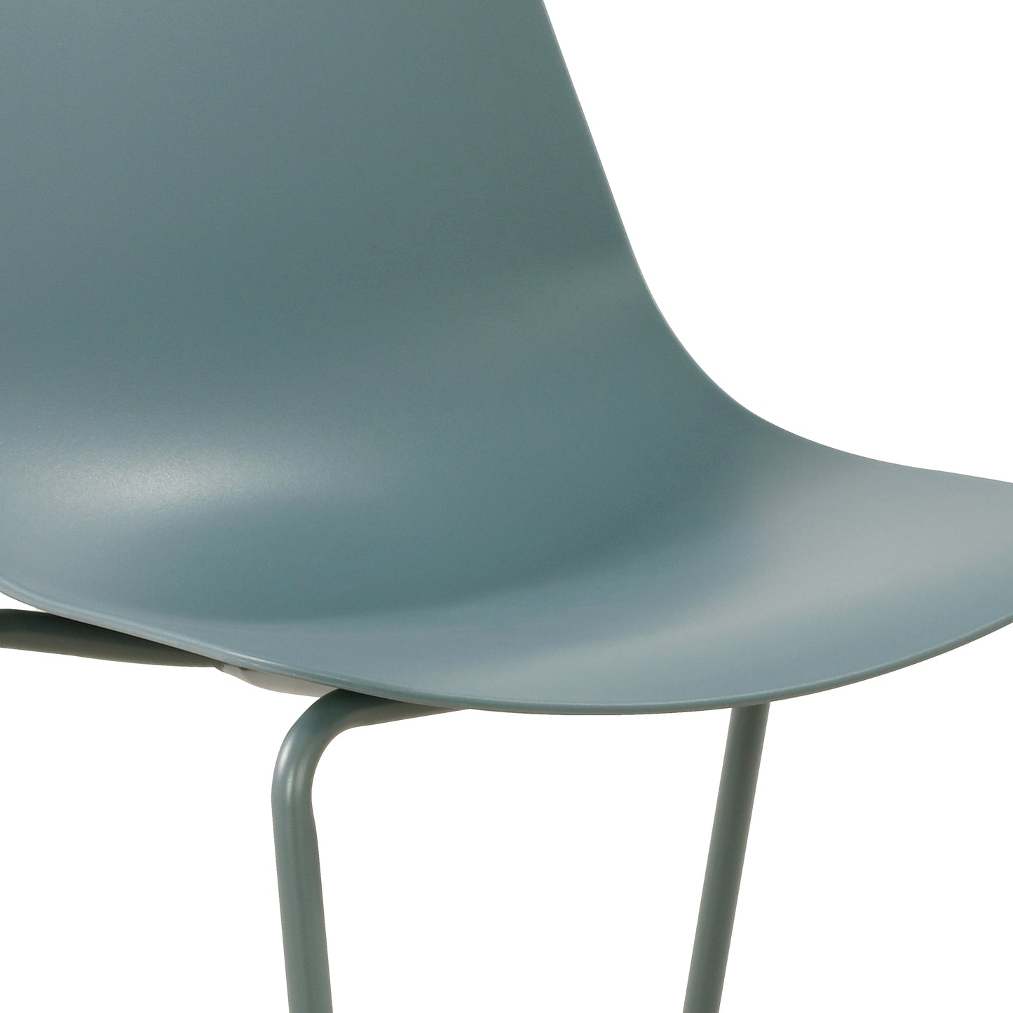 Isla Stackable Dining Chair | Coastal Blue | Set of 4