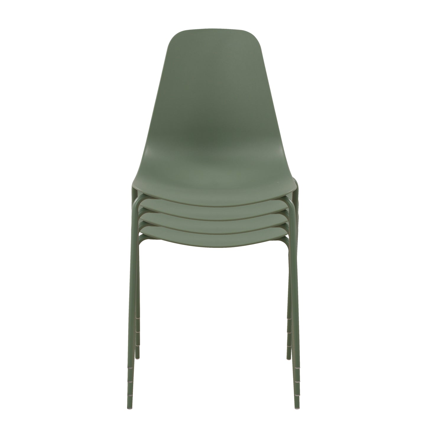 Isla Stackable Dining Chair | Pistachio Green | Set of 4