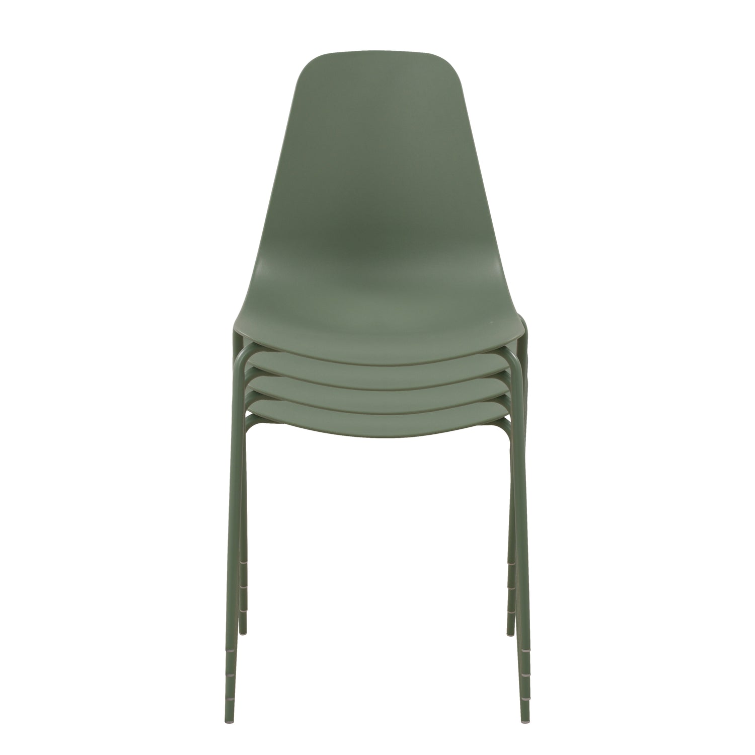 Isla Stackable Dining Chair | Pistachio Green | Set of 4 