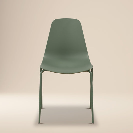 Isla Stackable Dining Chair | Pistachio Green | Set of 4