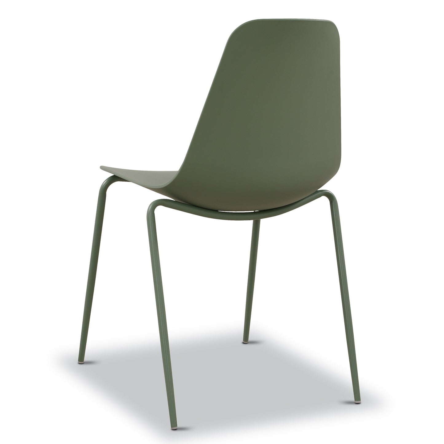 Isla Stackable Dining Chair | Pistachio Green | Set of 4
