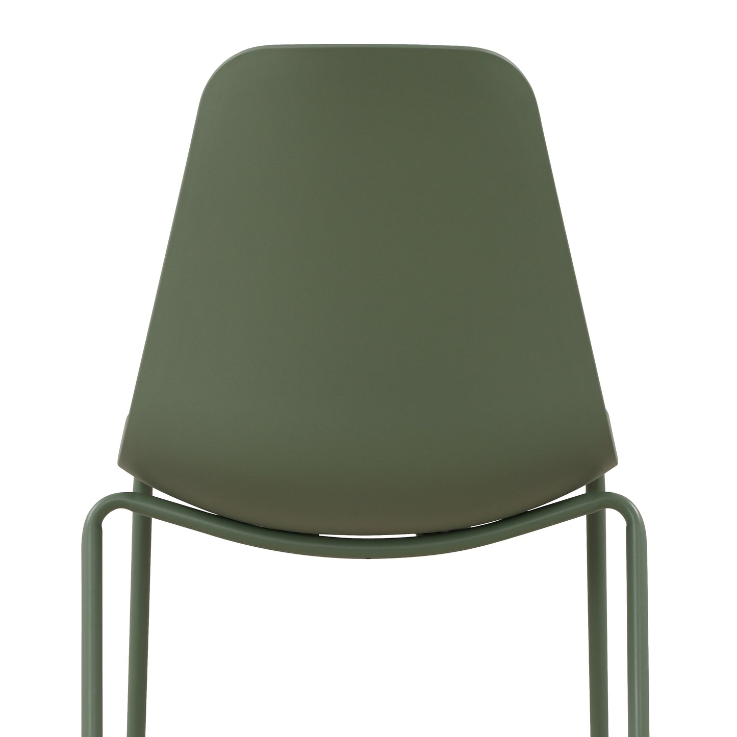 Isla Stackable Dining Chair | Pistachio Green | Set of 4
