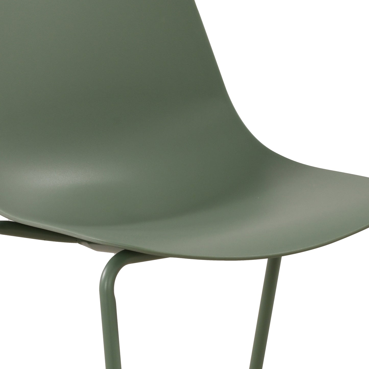 Isla Stackable Dining Chair | Pistachio Green | Set of 4