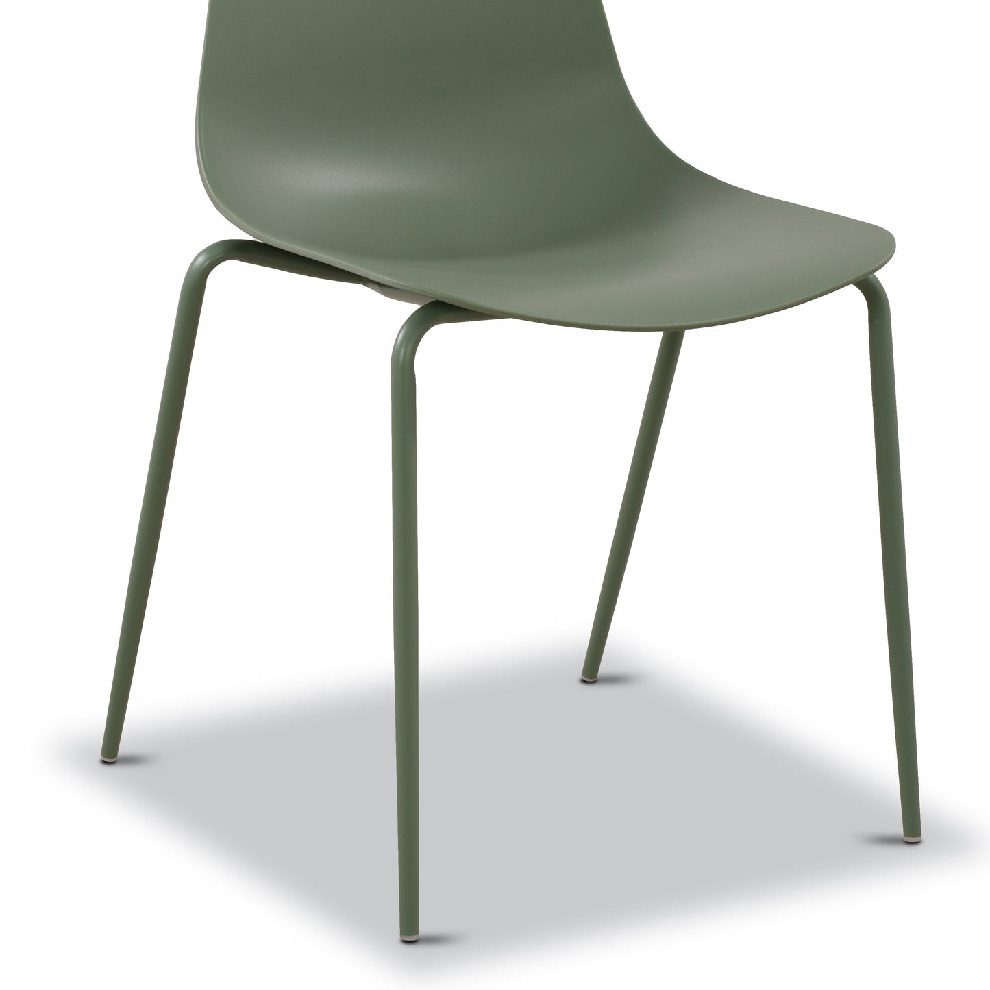 Isla Stackable Dining Chair | Pistachio Green | Set of 4
