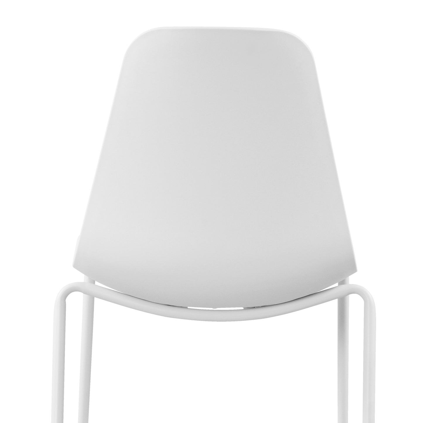 Isla Stackable Dining Chair | White | Set of 4